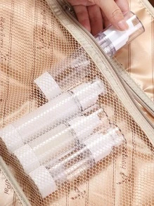 1 cái Máy hút bụi Du lịch Đóng gói Tắm Chai Loại áp lực Nhỏ bé Bịnh tưới nước Chai xịt Máy hút bụi Chai - Trong sáng - Xem 3