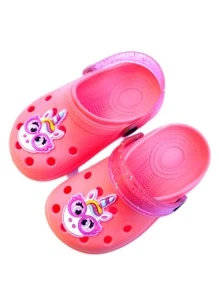 Kids Clogs - Màu Hồng  San hô - Xem 2