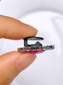 14入組女士DIY卡通3D人造珍珠花鞋夾子適用於洞鞋時尚配件