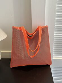Túi mua sắm lưới sức chứa lớn - trái cam - Xem 1