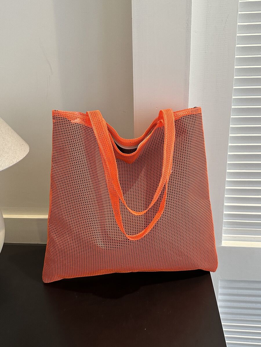 Túi mua sắm lưới sức chứa lớn - trái cam - Xem 1