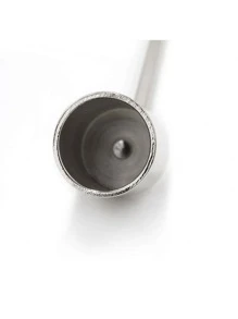 1支簡易燭火熄滅器,鐵質直筒式蓋子滅燭器,適用於家居香氛燭道具 - 銀色 - 查看 5