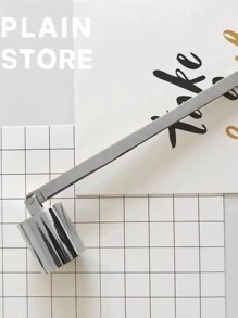 1支簡易燭火熄滅器,鐵質直筒式蓋子滅燭器,適用於家居香氛燭道具 - 銀色 - 查看 3