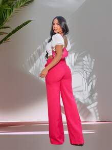 Women Pants - Màu Hồng Tươi - Xem 2
