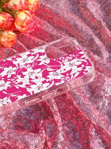 Etui na telefon z wzorem kwiatowym - Wielokolorowe - Zobacz 5