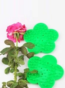 1pc Rose Thorn Stripper, Stem Removal Tool For Florist, Rose Thorn Remover Clipper - Green - View 2