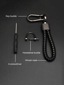 1pc Minimalist Car Keychain