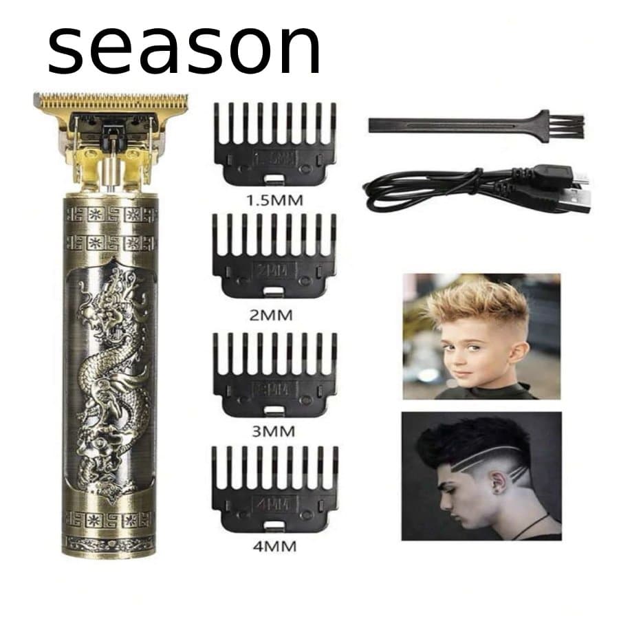 Cortadoras De Cabello Perfiladora Maquinas De Cortar Cabello - Dorado - Ver 1