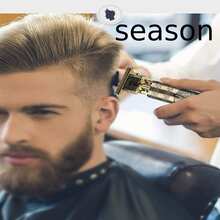 Cortadoras De Cabello Perfiladora Maquinas De Cortar Cabello - Dorado - Ver 3