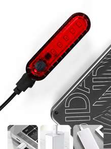 紅色自行車尾燈 - 紅色 - 查看 6