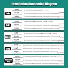 Premium Canopy Bed Frame Post, Enhanced Metal Poles, Four Corner Bed Brackets, Ideal For Metal And Wood Bed Frames (Silver) - Silver - View 6