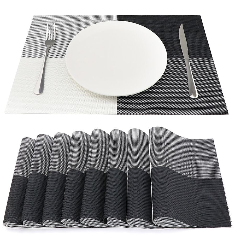 This is a set of 8 individual placemats, perfect for those who want to