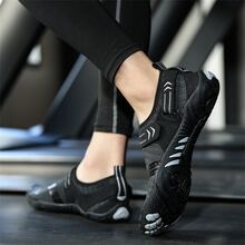 Men's Anti-slip Thick Soft Bottom Beach Shoes For Rafting, Swimming, Snorkeling, And Diving - Quick-drying Couple Shoes - Black - View 5