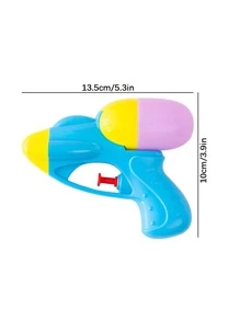 1入組隨機顏色噴水浴玩具，迷你水槍玩具，形狀像卡通馬卡龍，適用於兒童泳池派對