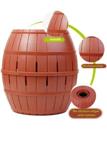 1 pieza escritorio broma Juego Juguete ( talla grande ) - Marrón - Ver 7