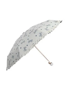 淺褐色的雨傘適用於兩者太陽和雨 - 米色 - 查看 4