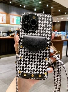 Women's Crossbody Coin Purse Compatible With IPhone 17/17 Air/17 Pro/17 Pro Max/16/16 Pro/16E/16 Pro Max, Soft Protective Phone Case - Beige - View 5