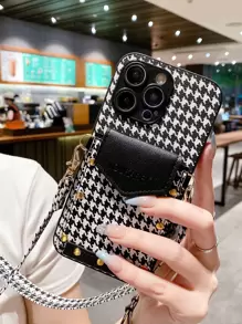 Women's Crossbody Coin Purse Compatible With IPhone 17/17 Air/17 Pro/17 Pro Max/16/16 Pro/16E/16 Pro Max, Soft Protective Phone Case - Beige - View 4