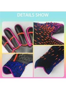 1 par Guantes portero - Rojo - Ver 5
