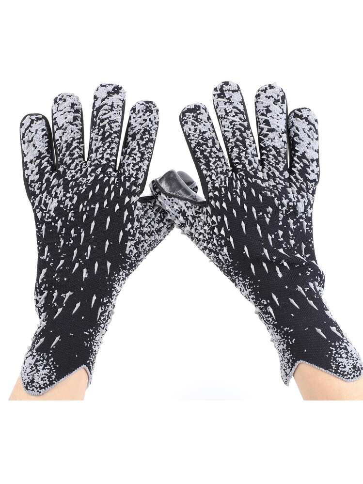 قفازات حارس مرمى 1 زوج - الأسود - مشاهدة 7