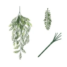 1入組人造植物藤蔓吊掛常春藤蕨類草本植物假綠色植物家庭花園裝飾戶外綠葉藤蔓花環牆壁裝飾