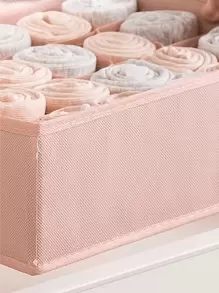 Drawer Type Sock Organizer Bedroom Storage Box Wardrobe Storage Box Storage Box  Decorations   Autumn Decor Festival Decor Room Decor Home Decor Fall Decor Bedroom Decor - Pink - View 4