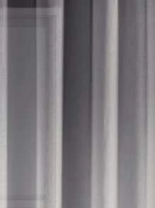 1pc Minimalist Ombre Sheer Curtain, Suitable For Living Room, Bedroom And Other Occasions - Light Grey - View 3