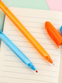 10pcs/Pack European And American Style Colored Ball Point Pens, Multi-Color Drawing Markers For School And Office Use Back To School