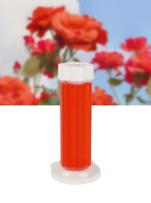 1 Miếng Phòng vệ sinh Làm sạch Gel Hình hoa Hương thơm - Đỏ - Xem 1