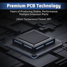 Usb 集線器 3.0、7 連接埠 Usb 資料集線器分配器,適用於筆記型電腦、pc、書籍、pro、mini、i、surface Pro 和更多 Usb 設備 - 黑色 - 查看 3