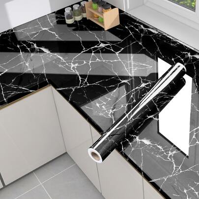 1 miếng dán tường họa tiết đá cẩm thạch tự dính cho mặt bàn bếp, miếng dán, miếng dán tường, miếng dán vinyl để trang trí nhà cửa, vật dụng trang trí mùa xuân làm mới ngôi nhà của bạn, miếng dán trang trí Rama, trang trí phòng, trang trí tường, trang trí phòng tắm, trang trí phòng ngủ, đồ trang trí phòng, trang trí phòng khách, trang trí nhà, trang trí nhà, giấy dán tường phòng khách
