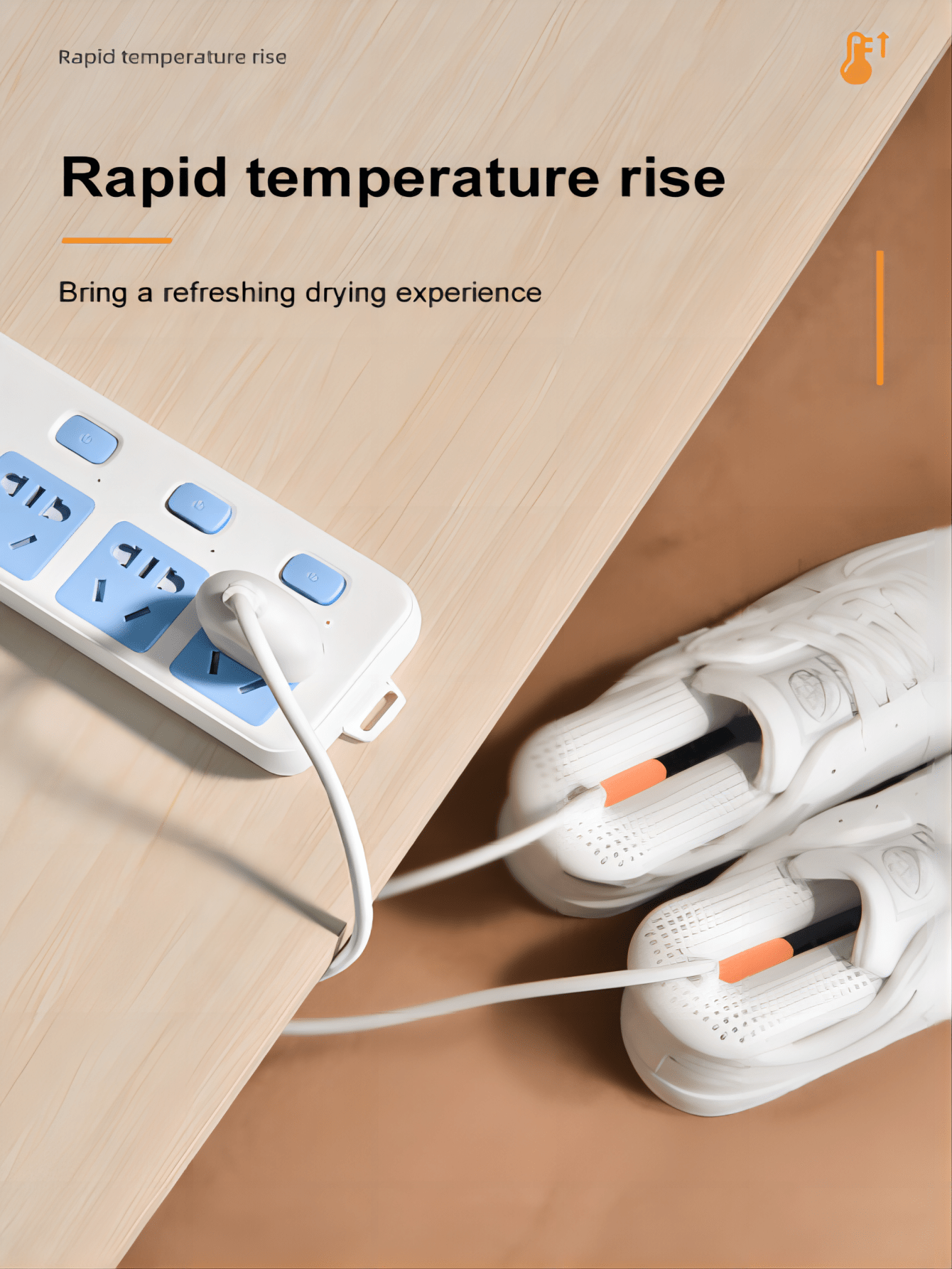 Automatic Extendable Deodorizing Shoe Dryer Warmer For Home, Portable