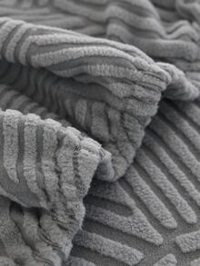 1入組絲絨提花四季通用沙發座套,現代簡約風格寵物彈性沙發套,素色沙發套適合適用於L形混合性沙發和1/2/3/4座位沙發(個別) - 淺灰色 - 查看 8