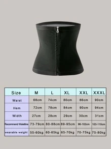 Đai thấm mồ hôi có dây kéo tráng Pu dành cho thể dục, chạy bộ, yoga - Bạc - Xem 3
