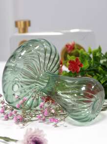 蘑菇形狀花盆 - 綠色 - 查看 4