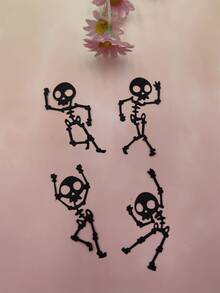 1pc Skull Design Cutting Die - Silver - View 5