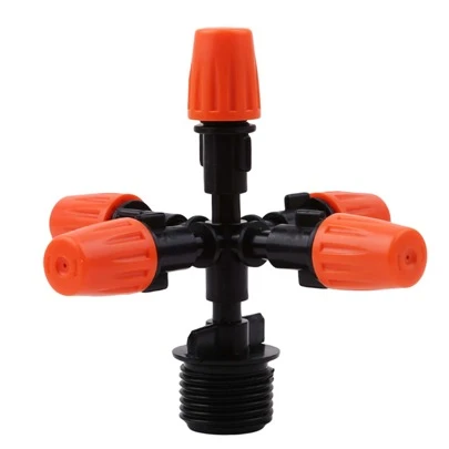 1入組5頭草坪灑水器，帶自動冷卻水噴灑功能