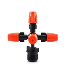 1入組5頭草坪灑水器，帶自動冷卻水噴灑功能