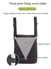 Ngoài trời Đạp xe Mặt trước Túi bảo quản Đối với Xe đạp & Điện lực Xe máy Với Dung lượng lớn Và Ba chiều Hình dạng - màu đen - Xem 3