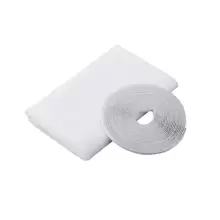 1pc Large Anti-mosquito Window Screen Curtain With Self-adhesive Hook And Loop Tape