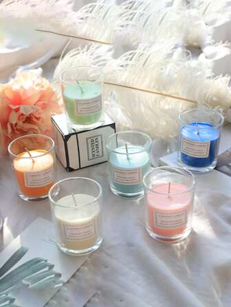Scented candles  home bedroom romantic candles incense  birthday gift fragrance