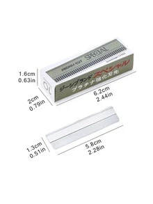20 cái Thép không gỉ Dao cạo lông mày Lưỡi Đối với Trang điểm chuyên nghiệp Nghệ sĩ Tẩy lông Công cụ làm đẹp - Bạc - Xem 6