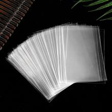 100入組平底打開上衣透明包裝袋 - 無色 - 查看 1