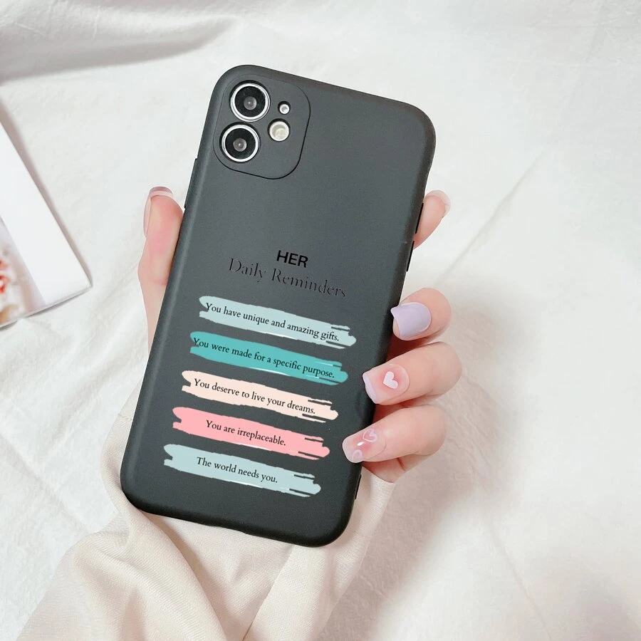 Đồ họa Chữ cái Ốp lưng & bao da điện thoại - Nhiều màu - Xem 1