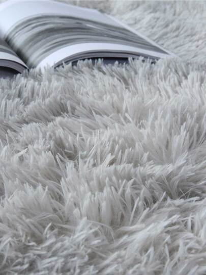 Piece Fluffy Plush Bedroom Living Room Area Vloerkleed Super Zachte Fuzzy Tie Dyed Verlichting Grijs Vloer Mat Moderne Home ,Room view 7