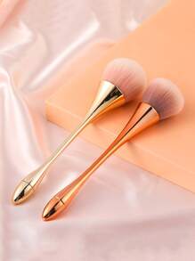 1 Stück Weicher, Taillenförmiger Pinsel Für Puder, Rouge, Lose Oder Kompakte Puder Oder Highlighter