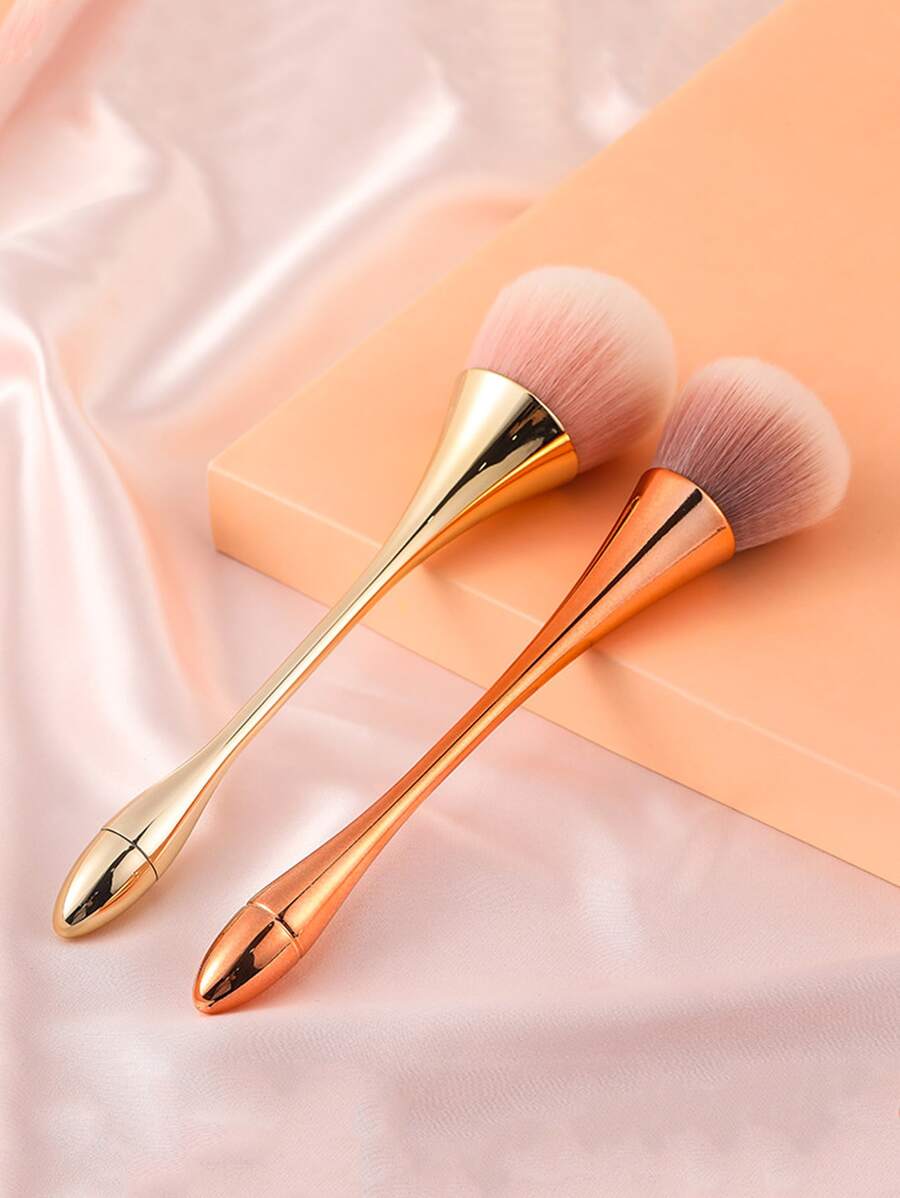 1 Stück Weicher, Taillenförmiger Pinsel Für Puder, Rouge, Lose Oder Kompakte Puder Oder Highlighter