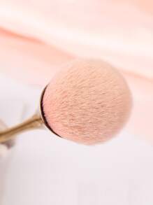 1 Stück Weicher, Taillenförmiger Pinsel Für Puder, Rouge, Lose Oder Kompakte Puder Oder Highlighter