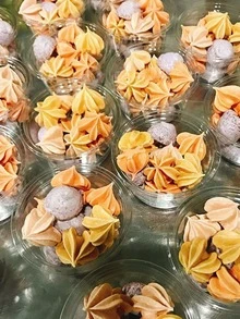 3pcs Multi-Functional 10-Tooth Curved Cookie Piping Nozzles 1F/2F/3F - Silver - View 6