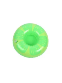 1入組充氣水果杯子杯墊西瓜和檸檬形飲料架適用於水池,漂浮杯墊 - 彩色 - 查看 5